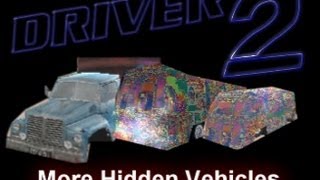 Driver 2 (Playable Demo) More Hidden Vehicles