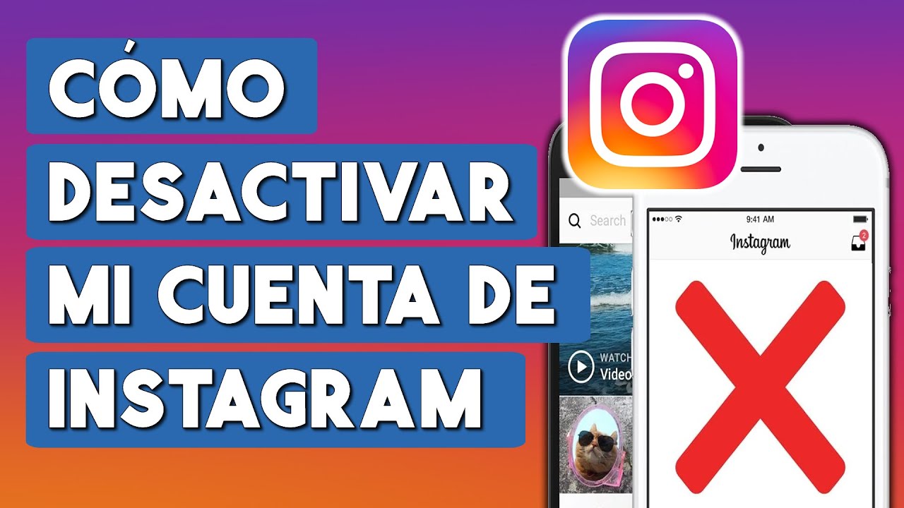 Como Desactivar mi Cuenta de Instagram Temporalmente desde Celular