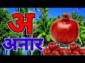 अआइईउऊ, कखगघ, अ से अनार आ से आम, क से कबूतर A For Apple हिंदी वर्णमाला, ABCD, a se anar aa se aam