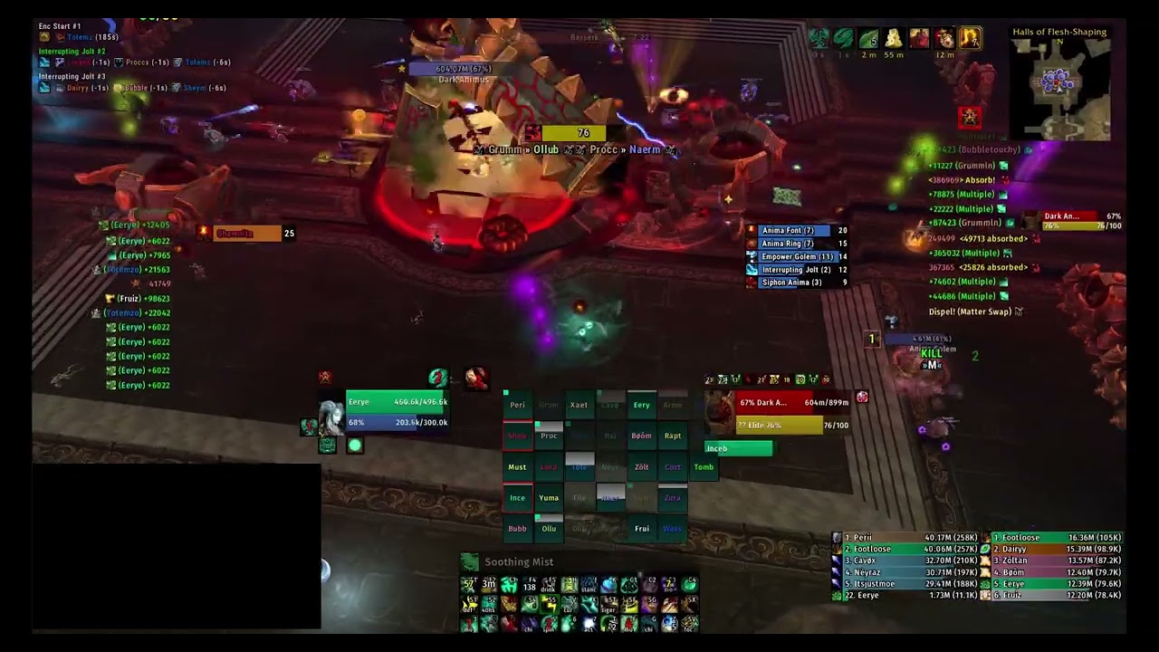 Mists of Pandaria Classic | Dark Animus 25 HC | Eerye Mistweaver Monk | Refuge | Everlook