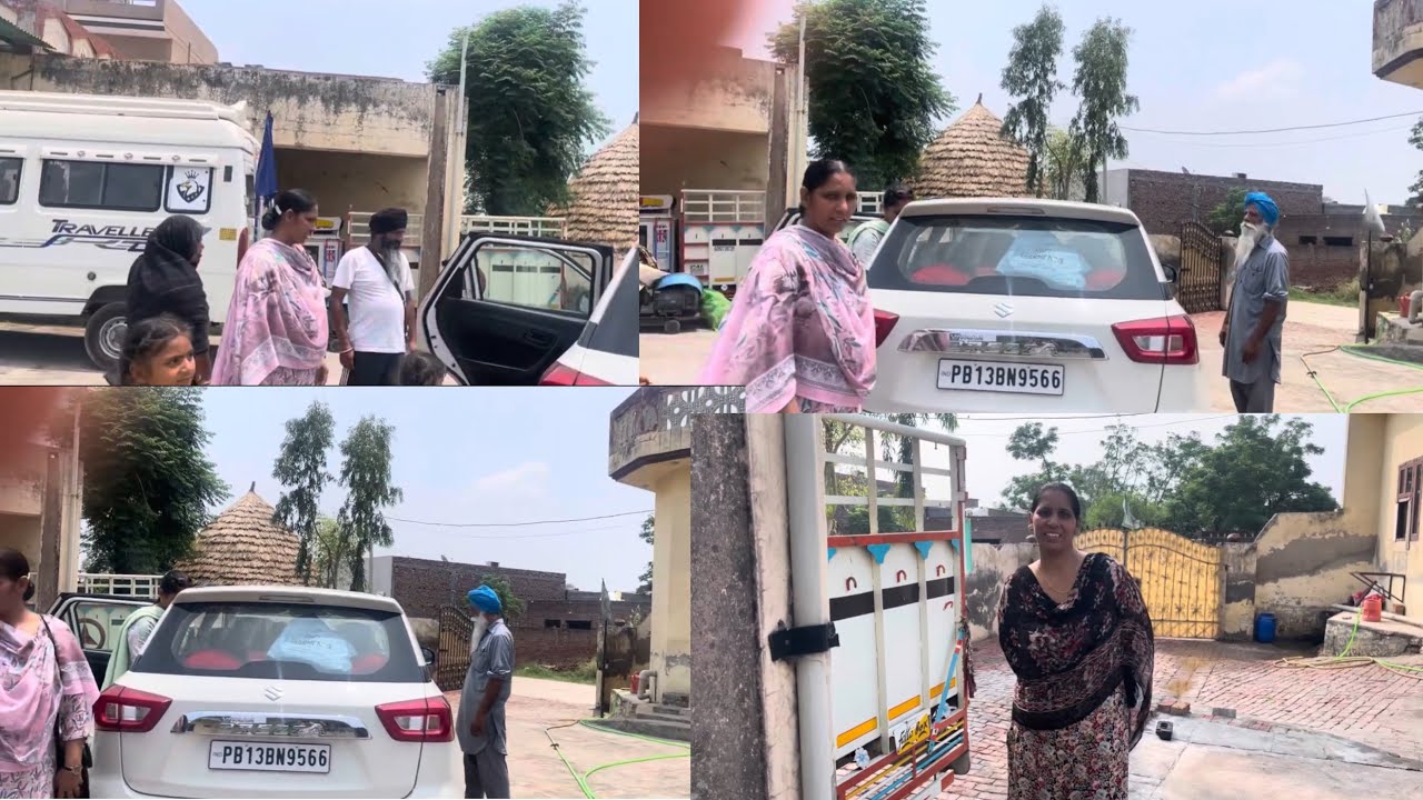 ਪੇਕਿਆਂ ਤੋਂ ਘਰ ਨੂੰ ਚੱਲੇ ਵਾਪਸ  by by ਸਾਰਿਆਂ ਨੂੰ ਬਹੁਤ ਜੀਅ ਲੱਗਿਆ ਸਾਰਿਆਂ ਦਾ by Mandeep bhangu vlogs