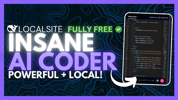 LocalSite: NEW Deepseek Coder! FULLY FREE AI Coder is INSANE! (Opensource + Local)