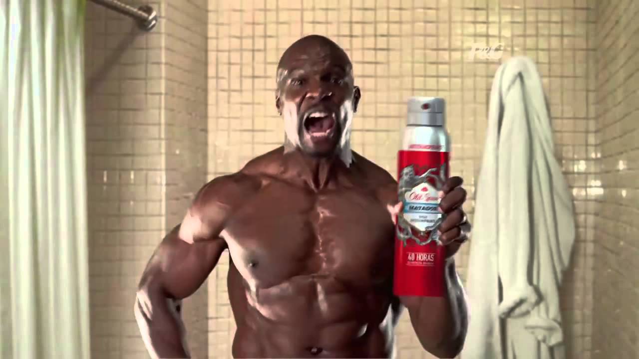 Julius no seu Comercial Old Spice BR YouTube