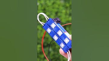 LED Light Make With 9v Battery #shorts