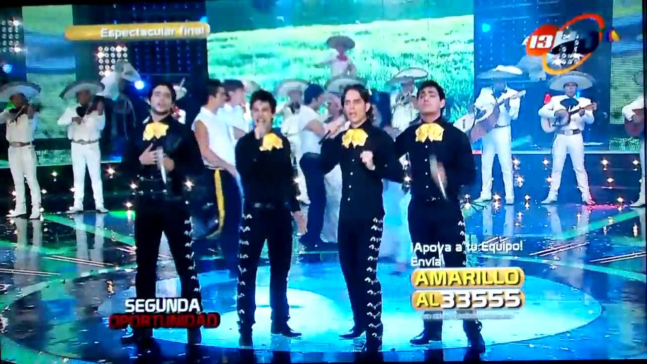 Mariachi Equipo Amarillo - Final de Segunda Oportunidad - HD