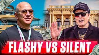 How Elon Musk and Jeff Bezos Spend Compared to Old-Money Billionaires