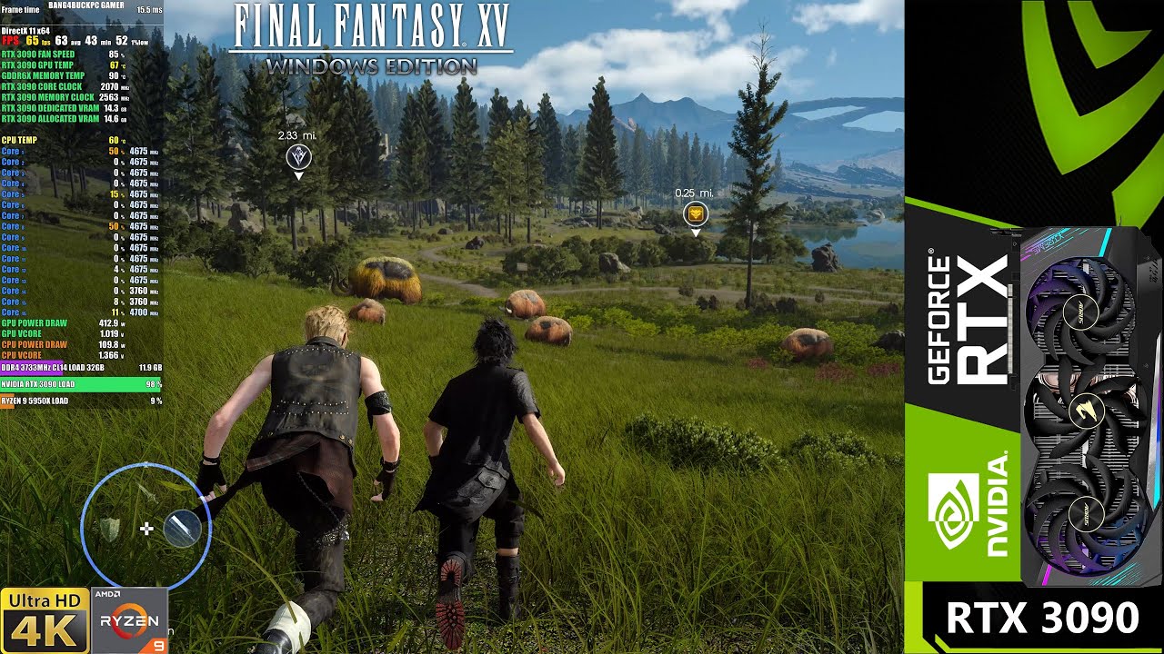 Final Fantasy XV graphics performance: Will it kill my GPU?