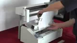 desktop book binding machine 30A.wmv