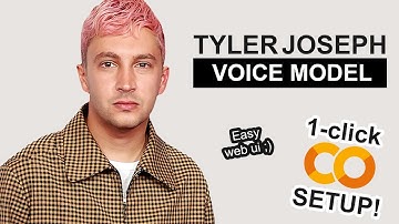 Tyler Joseph AI Voice Model - RVC 1-CLICK Google Colab Setup
