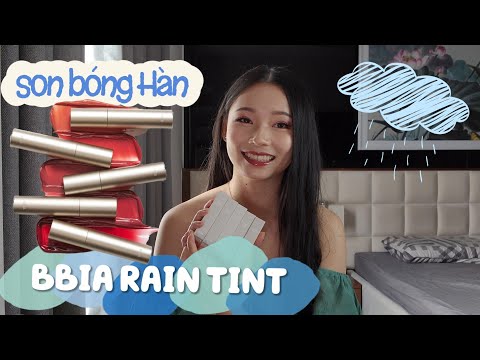 Video SON BÓNG HÀN QUỐC BBIA RAIN TINT | Review | MIMI... - youtube