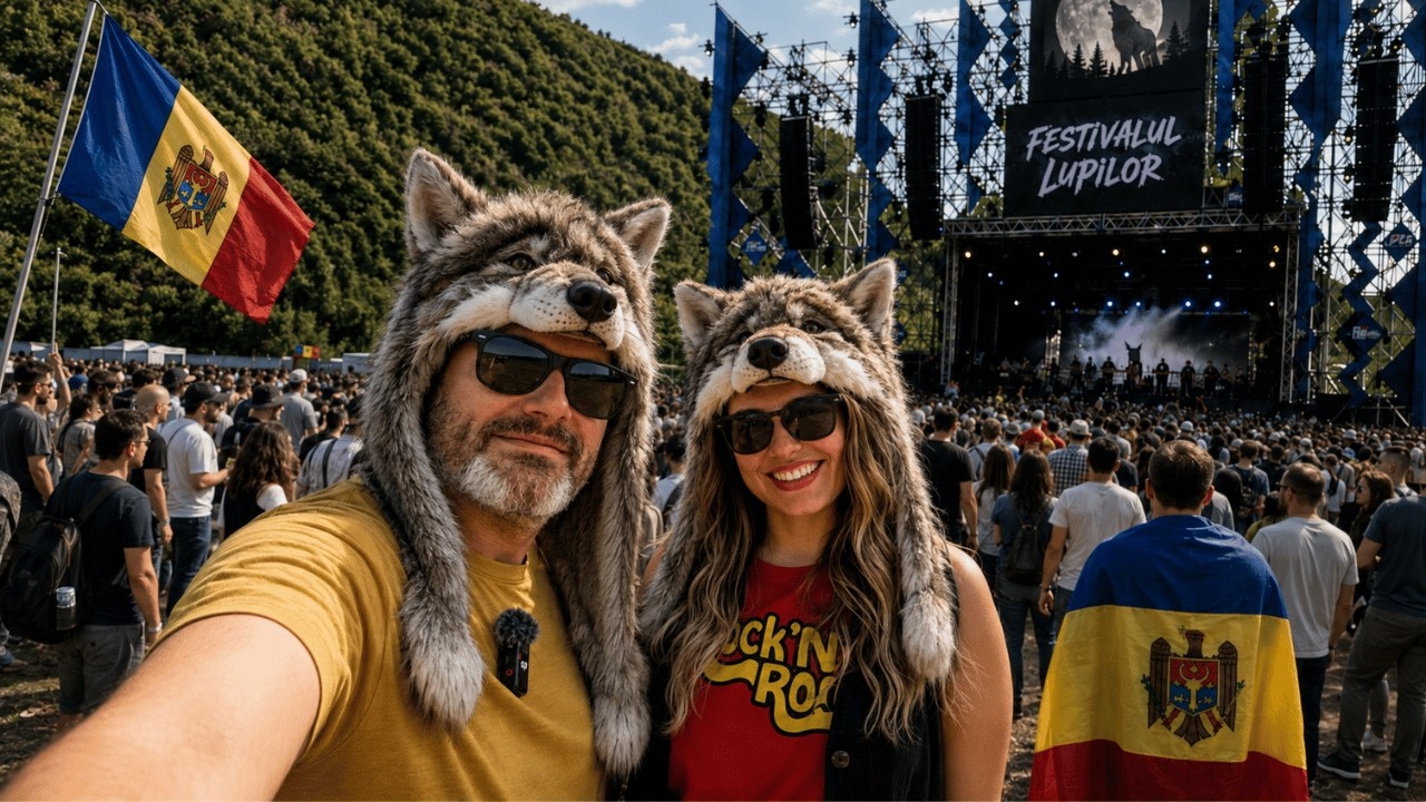 Peste Prut la Festivalul Lupilor în Moldova | Am campat la festival!