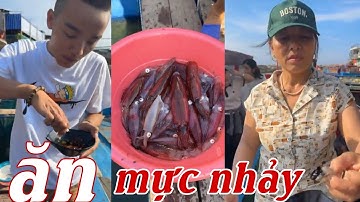 #vlog 21 || Trải nghiệm ăn mực tươi sống tại hồ@Vlogthutrang