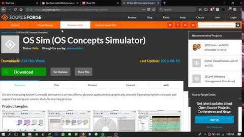 DOWNLOAD DAN MENJALANKAN OS SIM(OS CONCEPTS SIMULATOR ) DI WINDOWS 10