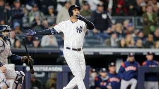 Aaron Hicks - All career Postseason hits (17,18,19) Information