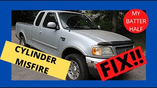 How to fix a cylinder misfire on a Ford F150