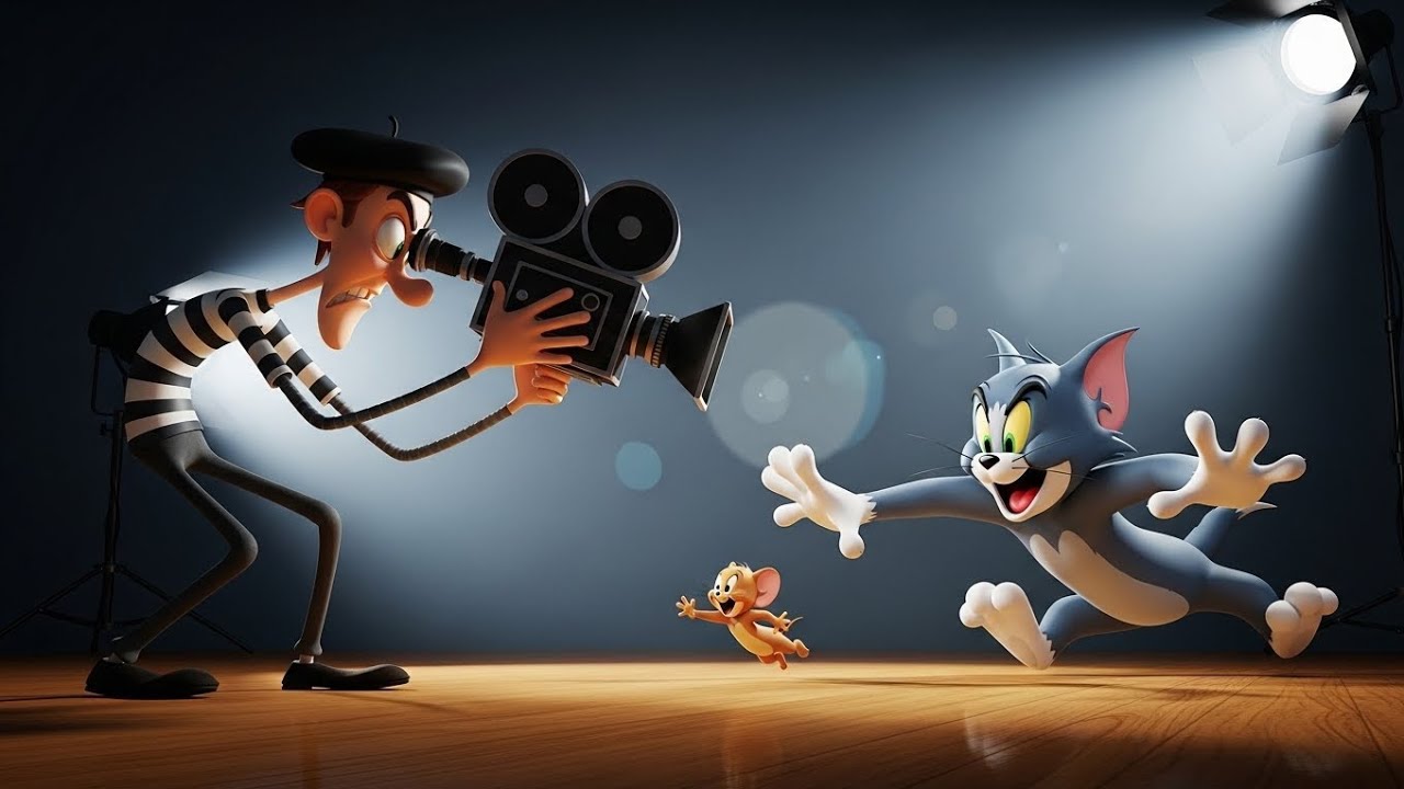 “Tom & Jerry: The Chaotic Film Set Adventure”
