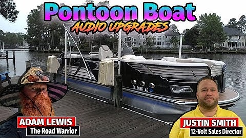 Pontoon Boat JL Audio Upgrades