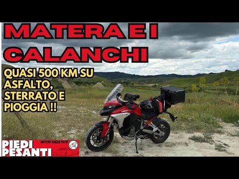 MATERA, LUCAN BADGES AND RAIN!! feat. Ducati Club Lucania
