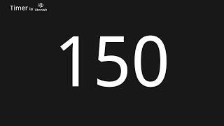 150 Second Countdown Timer