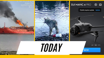 DJI Removes Drone Geofence Globally, Drone Strikes Ship, Wolves Using Crab Trap Tool