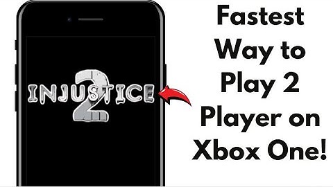 HOW TO PLAY 2 PLAYER ON INJUSTICE 2 XBOX ONE IN 2025! (FULL GUIDE)