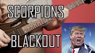 Scorpions - Blackout (guitar cover by Sergey Kulakov)