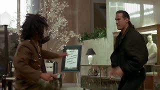 Steven Seagal Vs Jamaicans - Fight Scene Marked For Death 1990