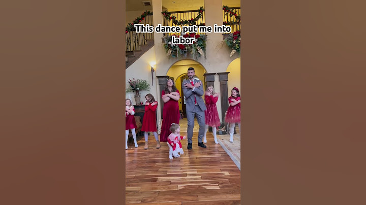 Exactly 4 hours after filming this, the baby was born! Gender reveal coming soon!!! #christmas #baby