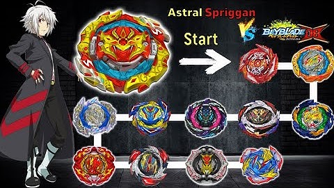 베이블레이드 버스트 DB 아스트랄 스프리건 VS ALL 시즌6 DB Beyblade Burst DB 【Astral Spriggan VS ALL Season DB】 Marathon