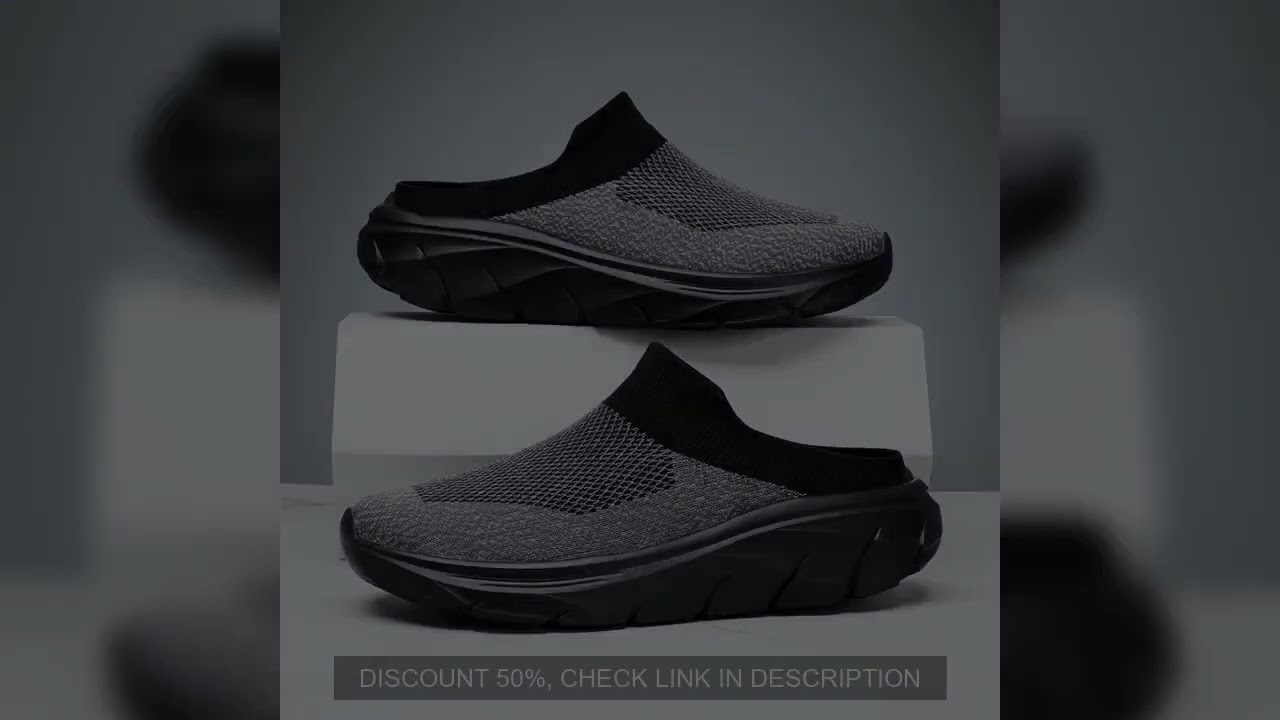 2025 Men Slippers Summer Breathable Home Indoor Slippers Men Thick Bottom Slides Fashion Couple Walk