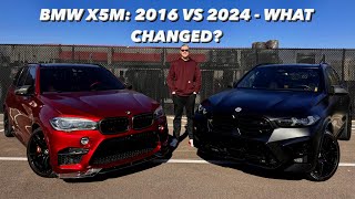 2016 BMW X5M vs. 2024 BMW X5M (What's changed)