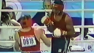 Бокс  Рой Джонс-Евгений Зайцев Олимпиада 1988 - 71 кг 1/4