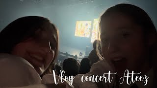 Vlog concert ateez 7 et 8 mars (c’était incroyable ?)