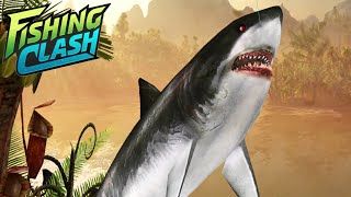 I Cought A 10 000 KG MEGALODON - Fishing Clash Gameplay Ep74 screenshot 2
