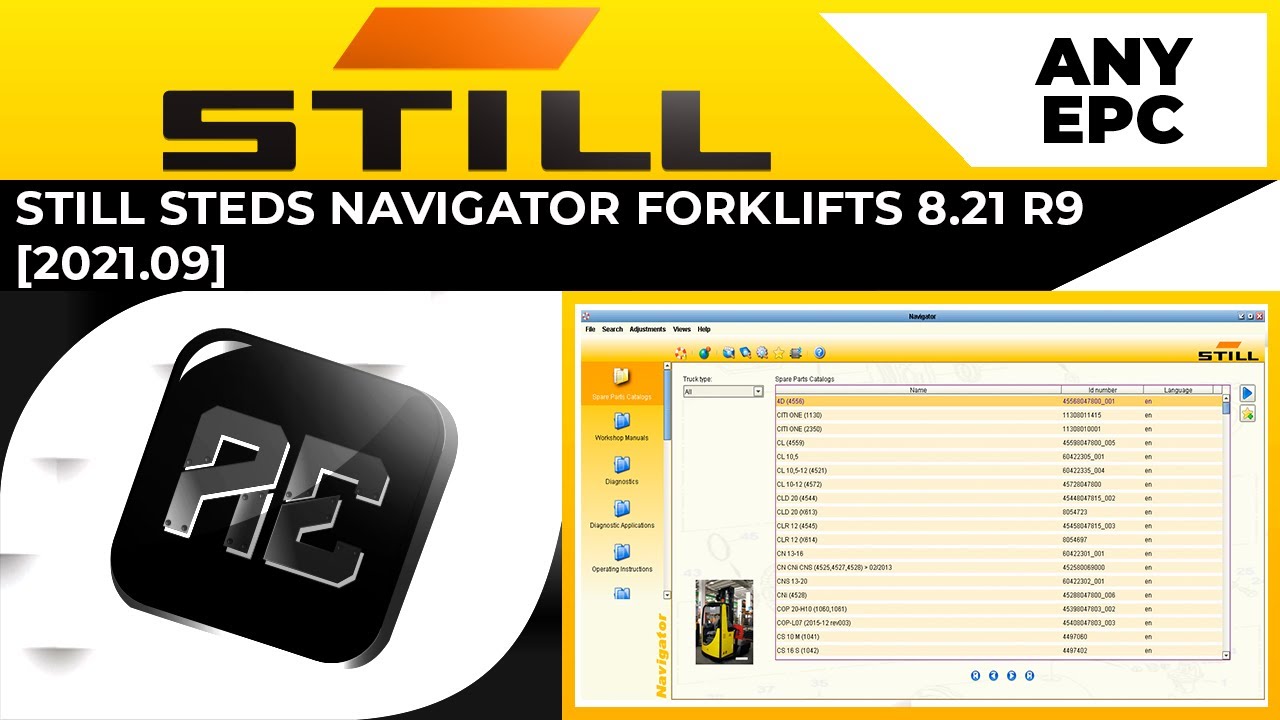 STILL STEDS NAVIGATOR FORKLIFTS 8.21 R9 [2021.09] | INSTALLATION
