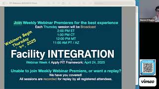 FIT Facility Training Webinar Series Overview