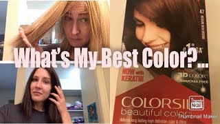 How To Box Color Your Own Hair! Experimenting With Brunette...
