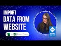 Excel Magic: Grab Website Data Like a Pro (Fast &amp; Easy Formatting with Power Query!)