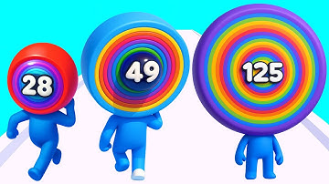 Layer Man Run Walkthrough 🔥 Max Level Smash 💥 Satisfying ASMR Gameplay Android iOS 3D Runner QW255