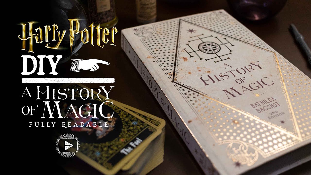 A History of Magic Fully Readable Book Replica! Harry Potter DIY 