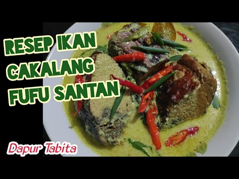 Resep Ikan Cakalang Asap Masak Santan