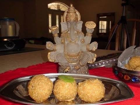 Churma Laddu - Ganesh Chaturthi - Indian Recipes by Bhavna | Bhavna