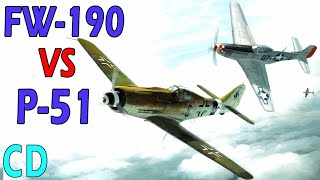 FockeWulf FW190 vs P51 Mustang  Which was better?