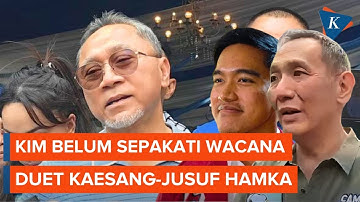 Zulhas Sebut KIM Belum Sepakati Wacana Duet Kaesang-Jusuf Hamka