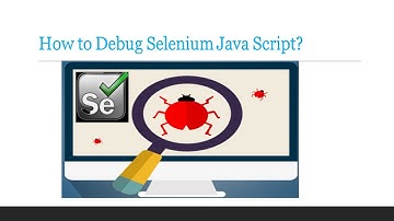 How to Debug Selenium Java Code in Eclipse?