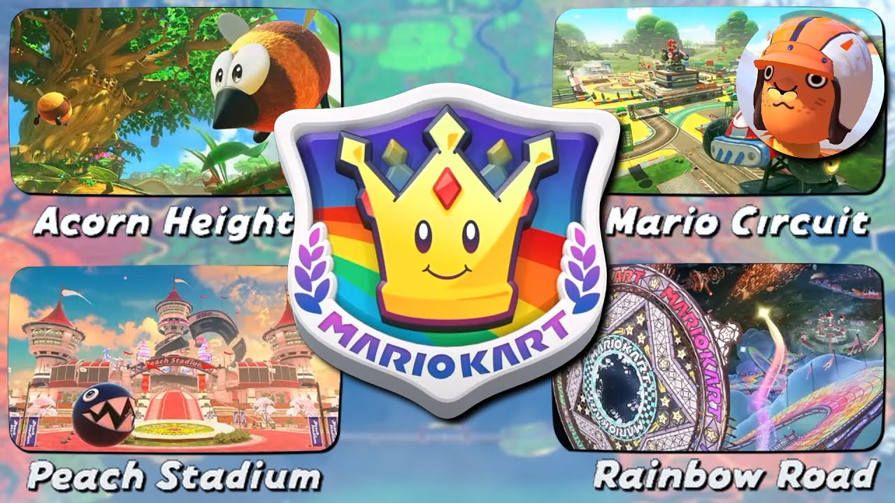 Игра на ВСЕХ трассах в Mario Kart World — СПЕЦИАЛЬНЫЙ КУБОК (Rainbow Road + Титры!)