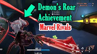 Famous How to get the Demon's Roar Achievement (Magik 3 KOs in one Darkchild Transformation) Marvel Rivals Wealth