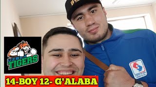 BAXODIR JALOLOV (UZBEK TAYGERS) G'ALABA