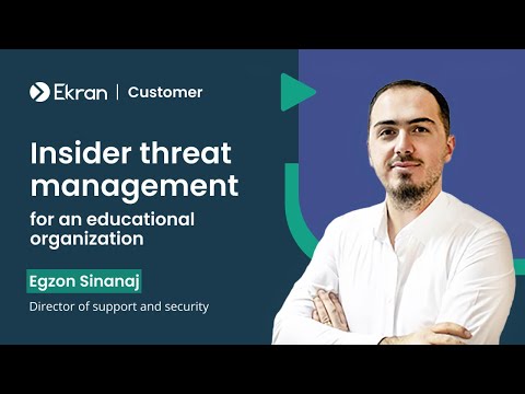 Insider Threat Management for an Educational Organization