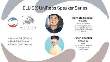 ELLISxUniReps 8th Session (November 18th) - with Y. Du and S. Yu